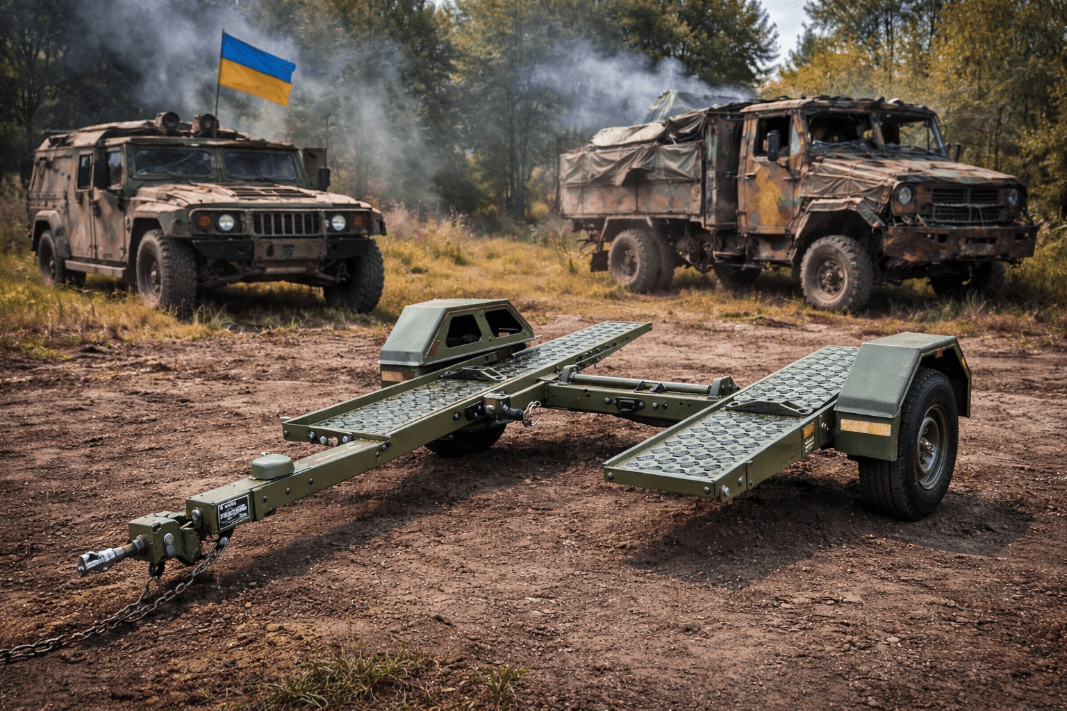 Support for the Military to Purchase a Transport Trailer (Unit A1302)